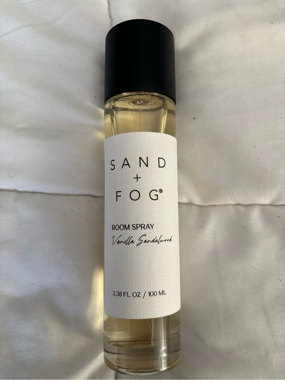 Sand + Fog Vanilla Sandalwood Room Spray — Clear